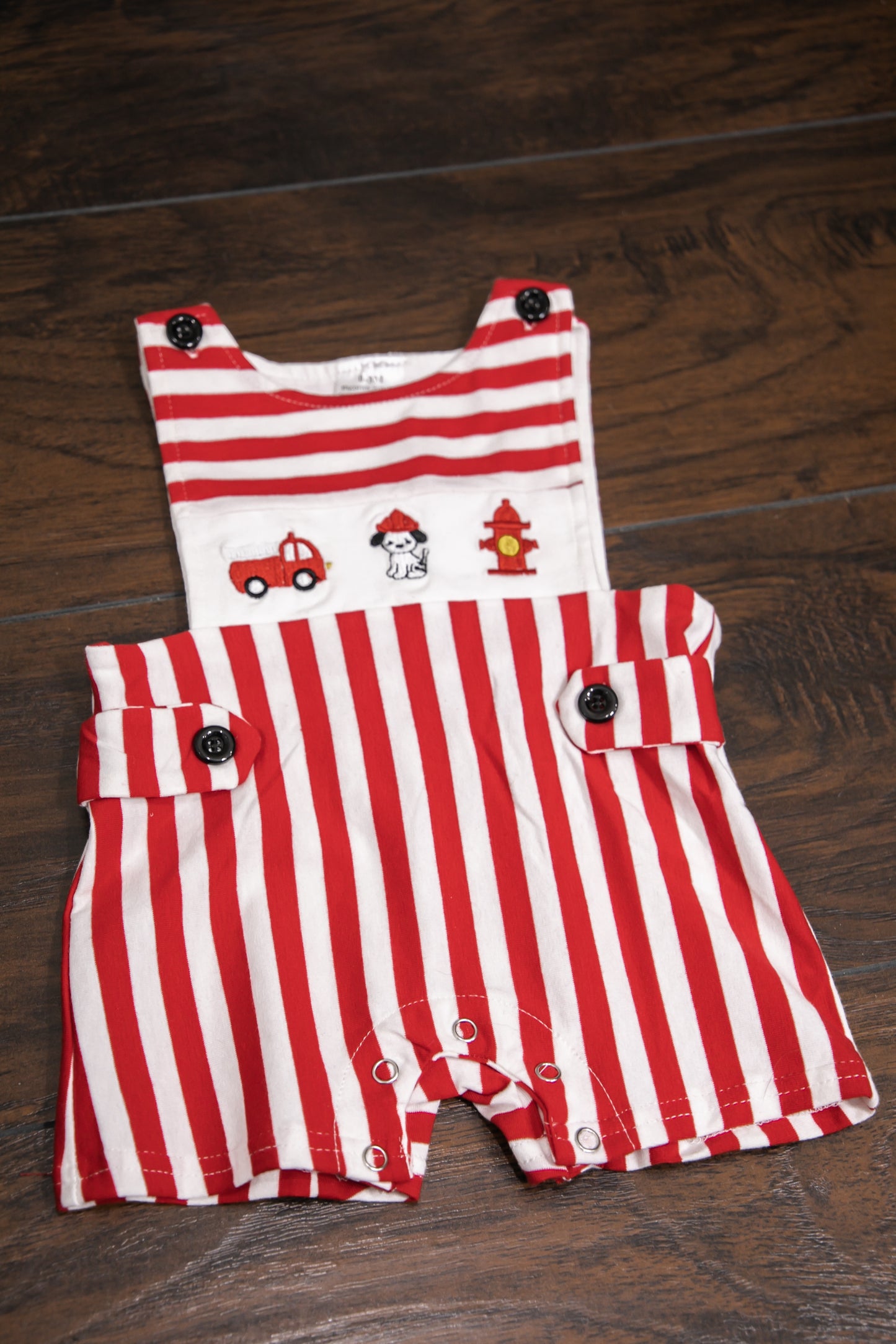 Little Firefighter | Embroidered Jumper