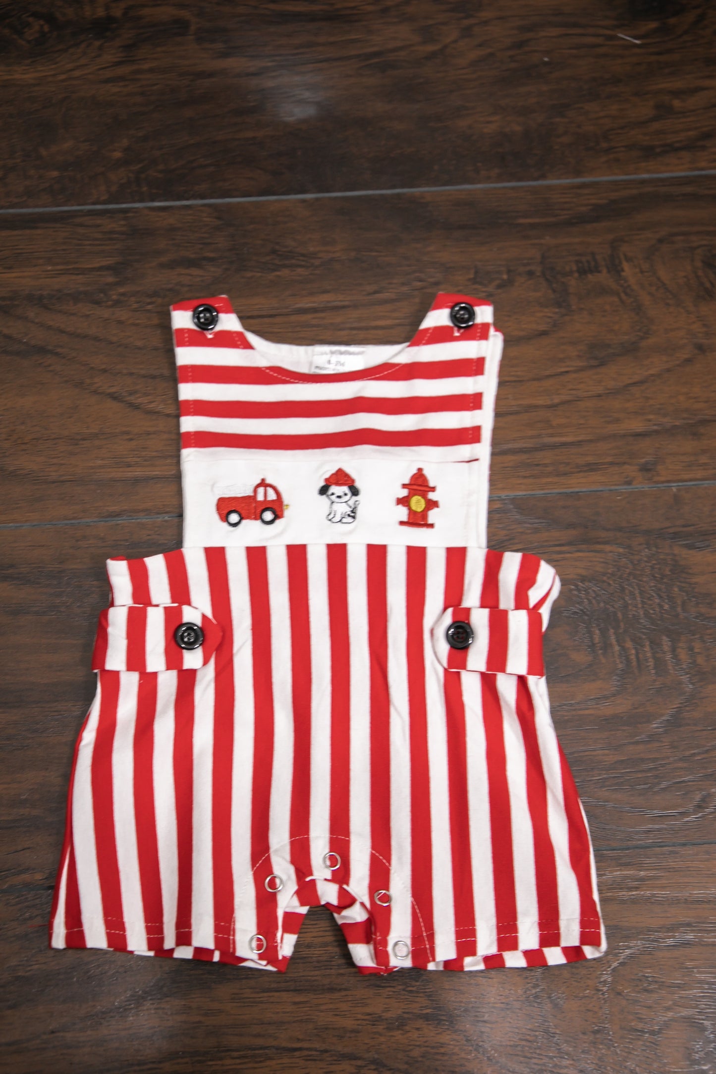 Little Firefighter | Embroidered Jumper