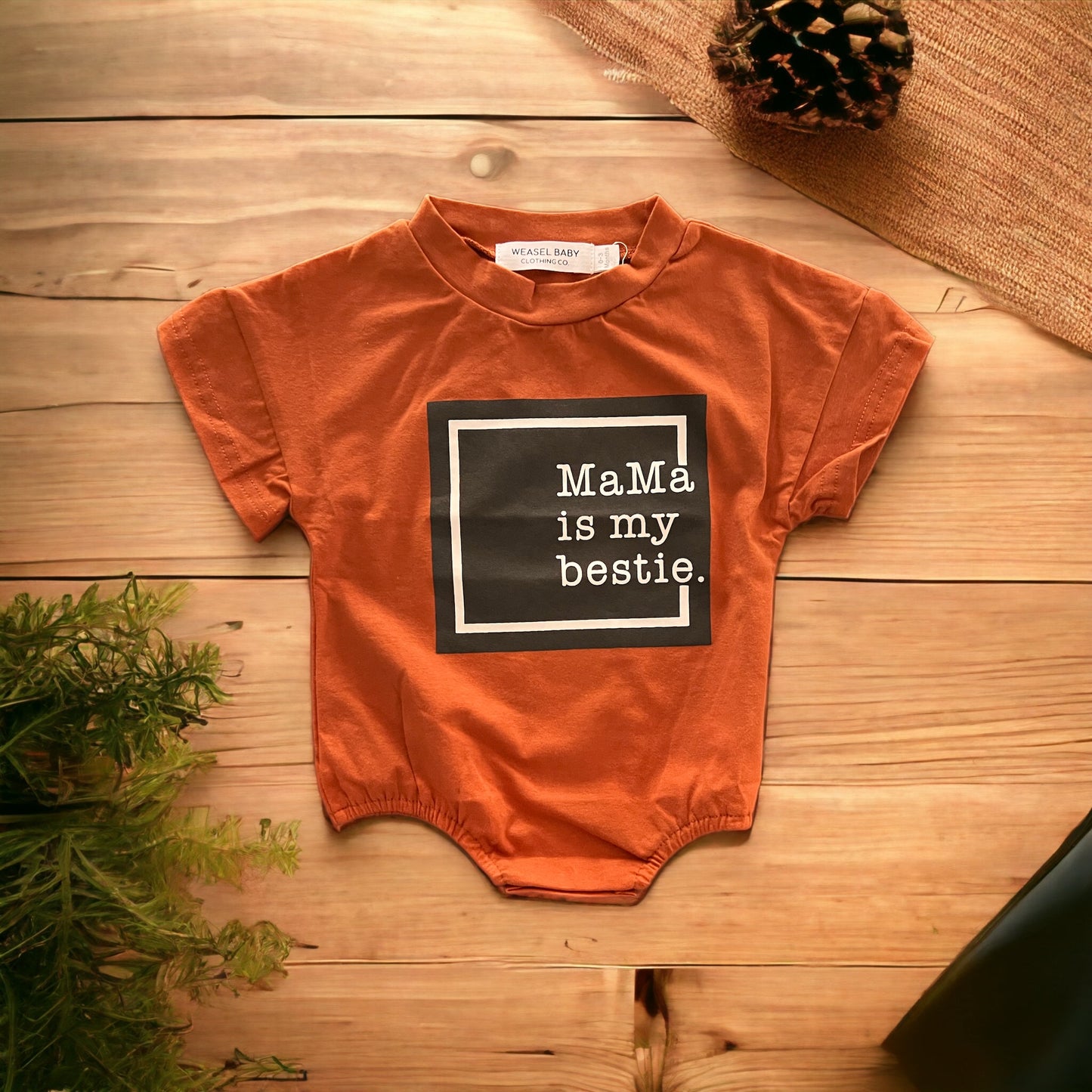 Mama is my Bestie | T-shirt Romper