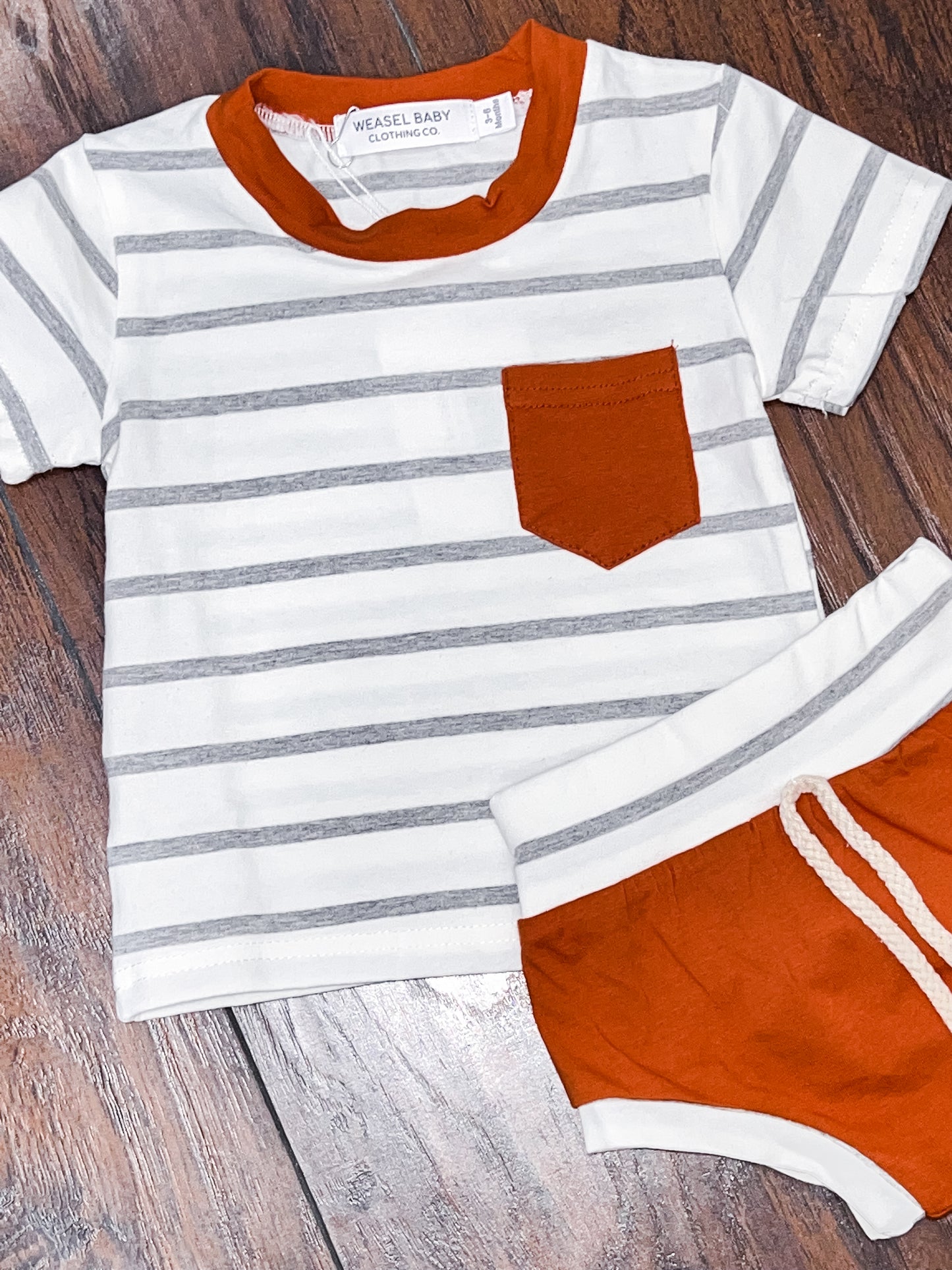 Pocket Tee Diaper Set