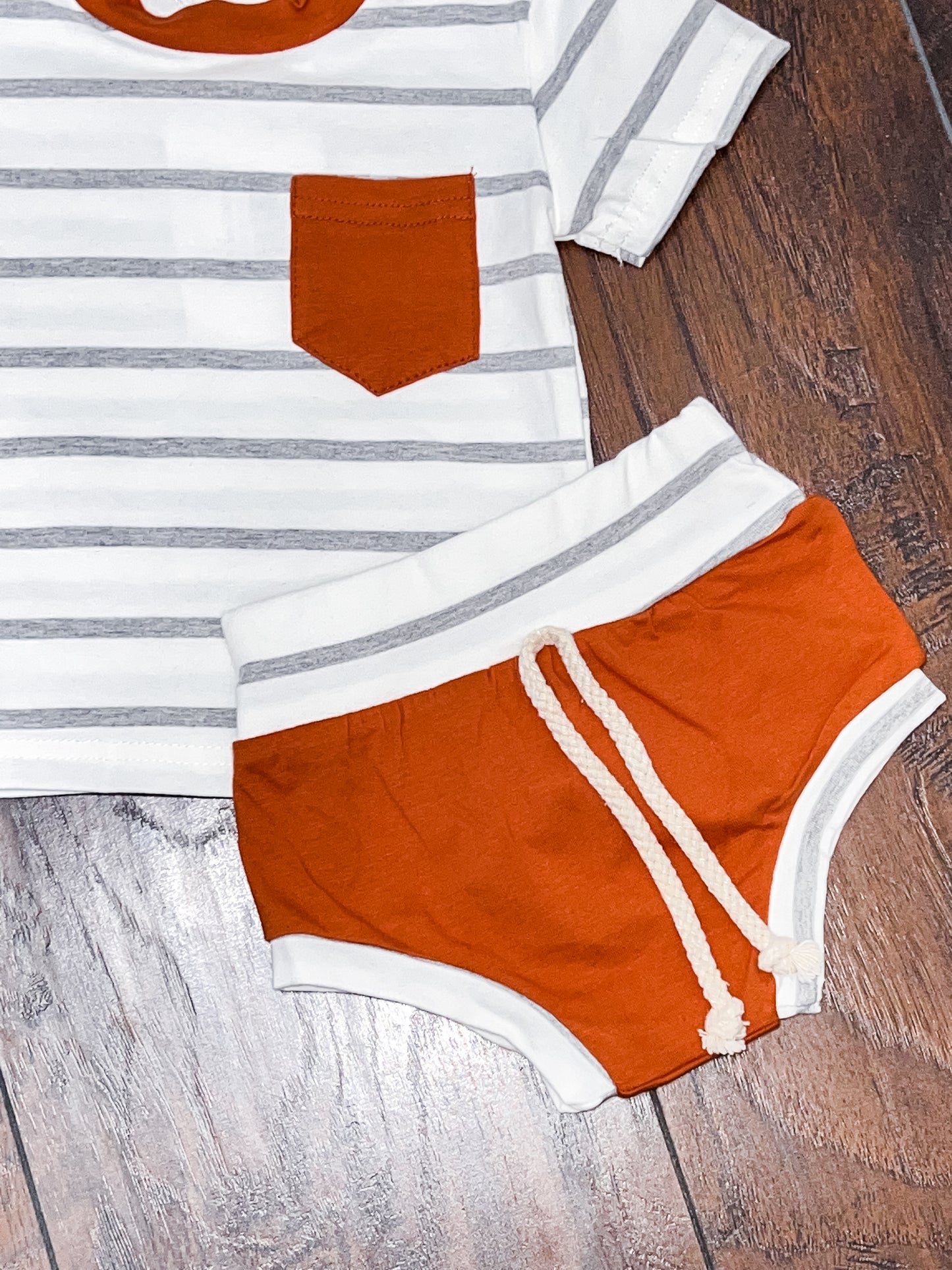 Pocket Tee Diaper Set