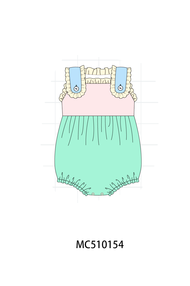 *Pre-Order* Color blocks ruffle collection 1