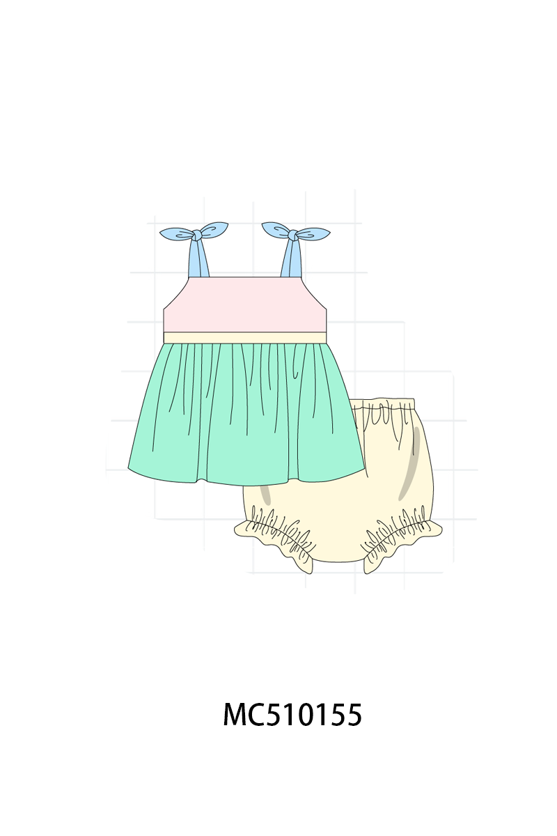 *Pre-Order* Color blocks ruffle collection 1