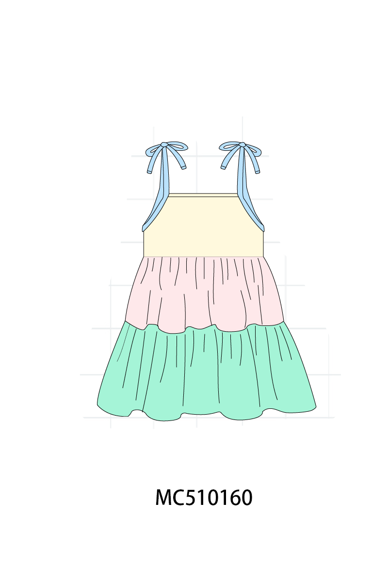 *Pre-Order* Color blocks ruffle collection 1