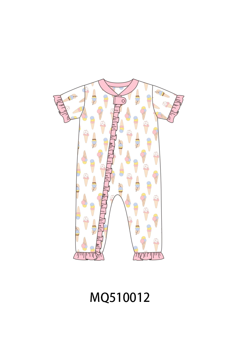 PO70 Blue&pink ice cream bamboo collection