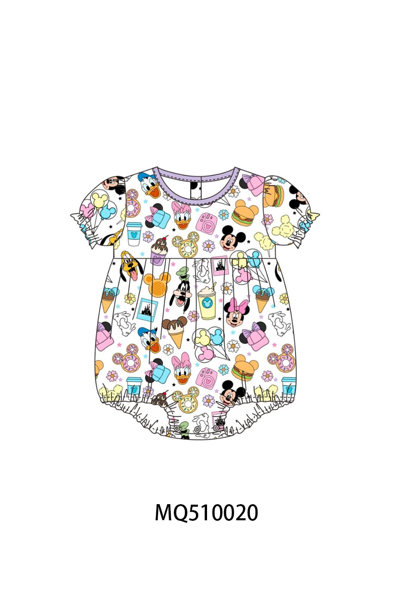 PO70 Purple character print bamboo collection 1