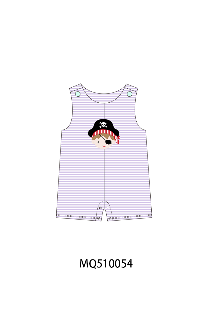 PO70 Purple mermaid pirate applique collection 2