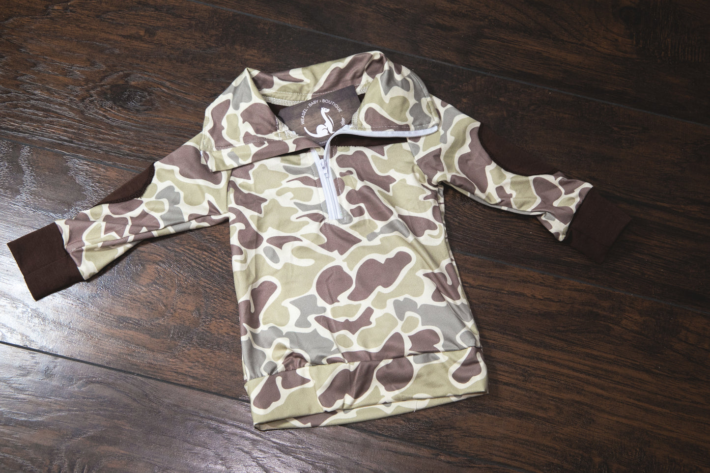 Vintage Camo Pull-Over