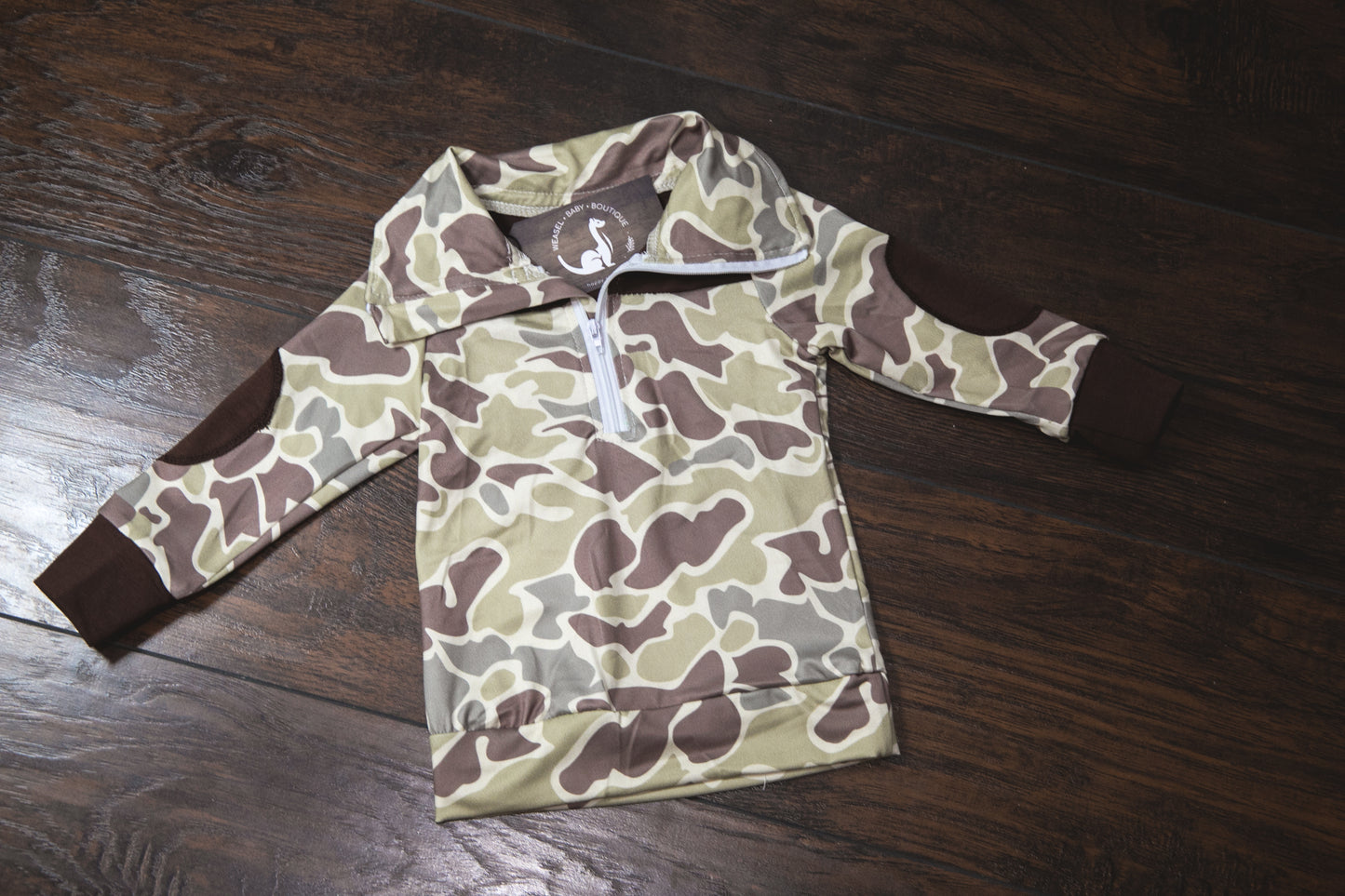 Vintage Camo Pull-Over