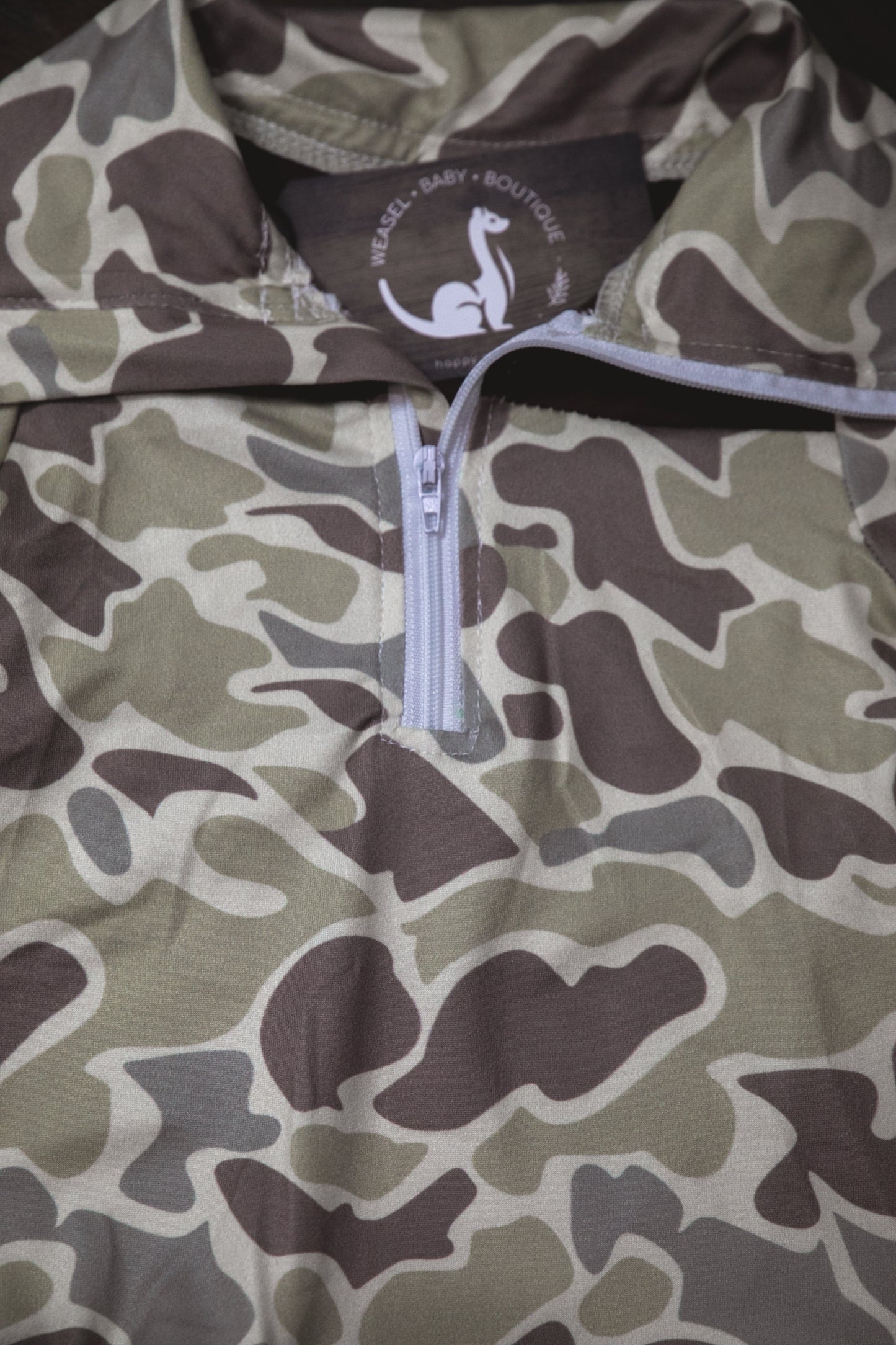 Vintage Camo Pull-Over