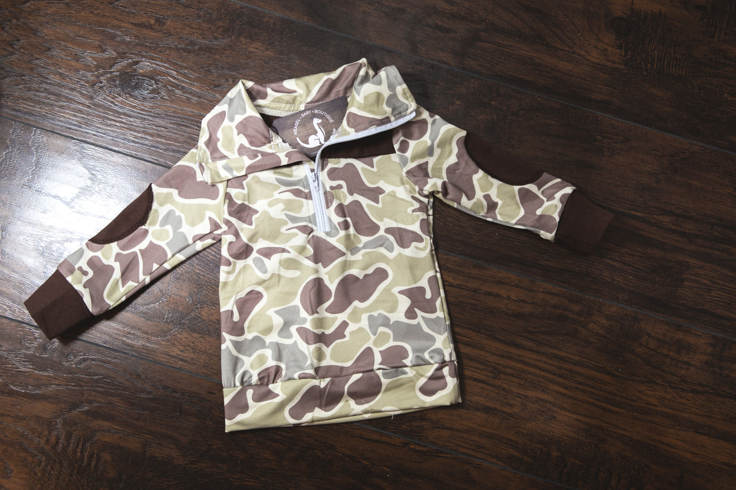 Vintage Camo Pull-Over