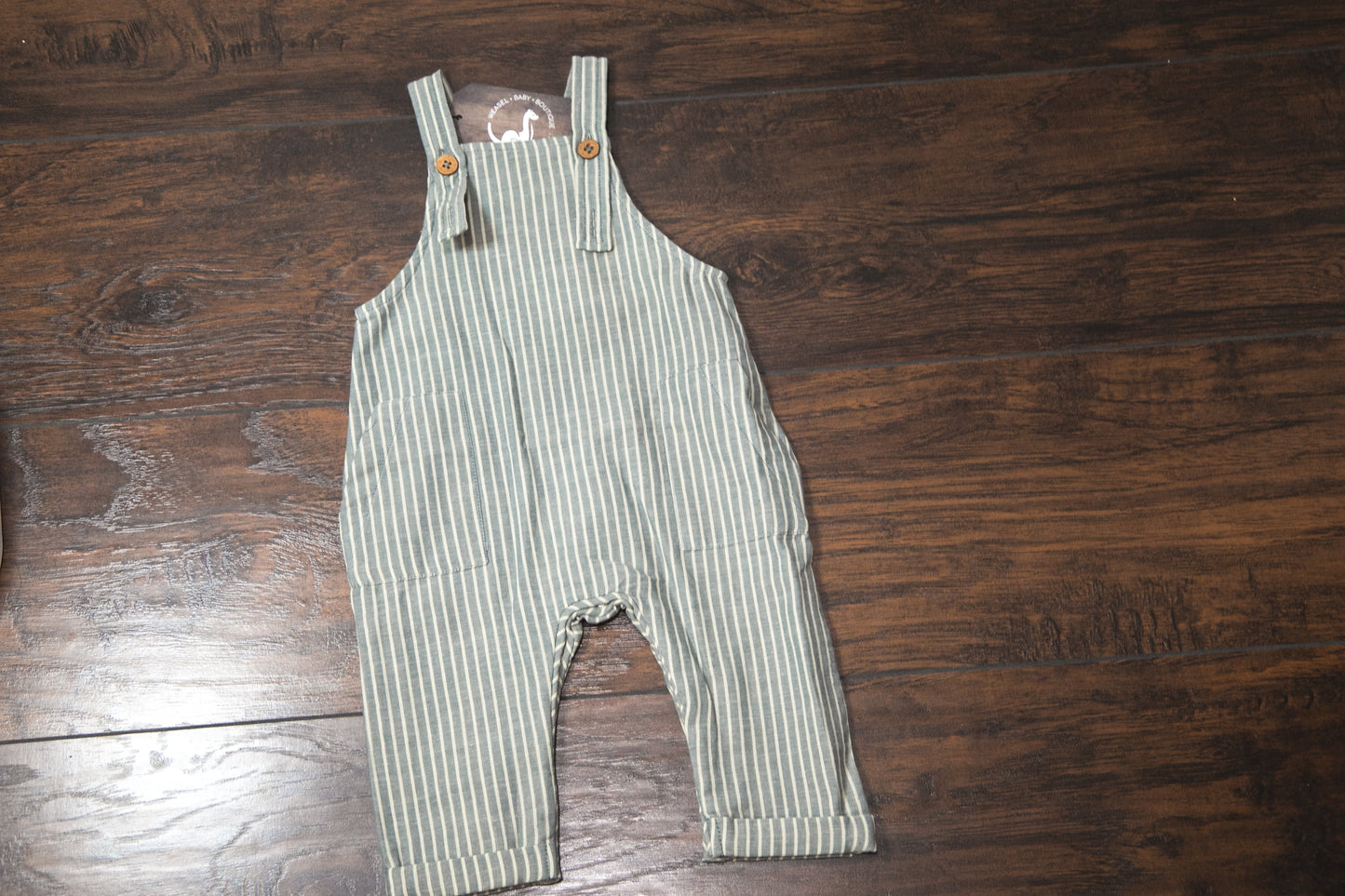 Muslin Striped Overall
