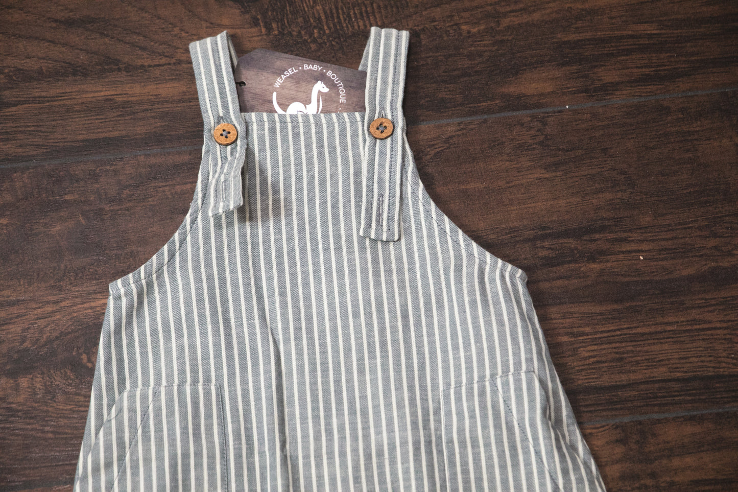 Muslin Striped Overall