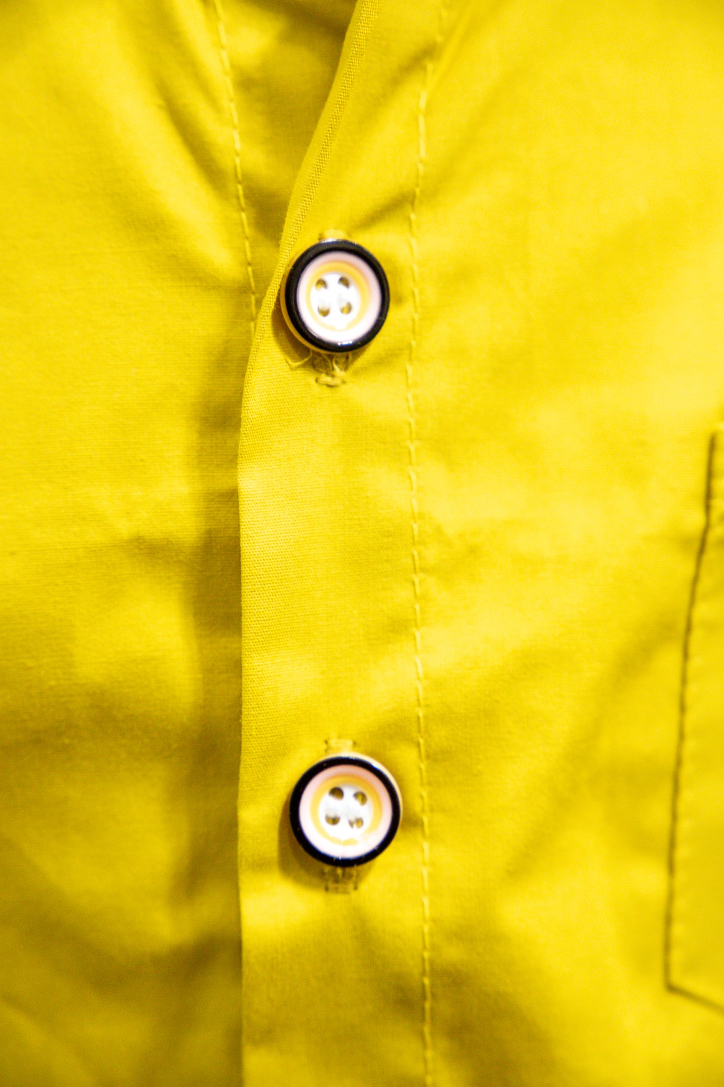 Yellow Button Up