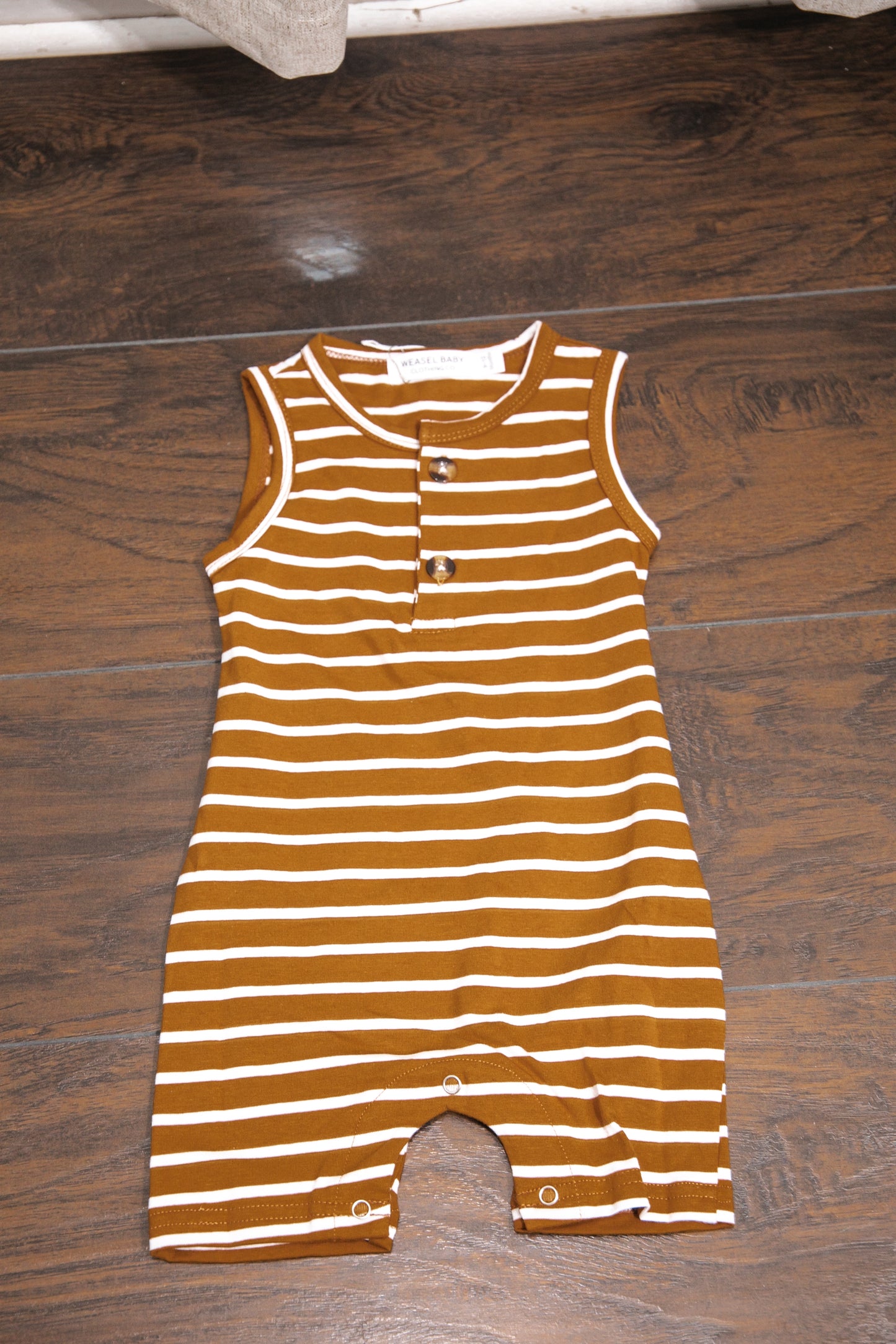 Simple in Stripes | Romper