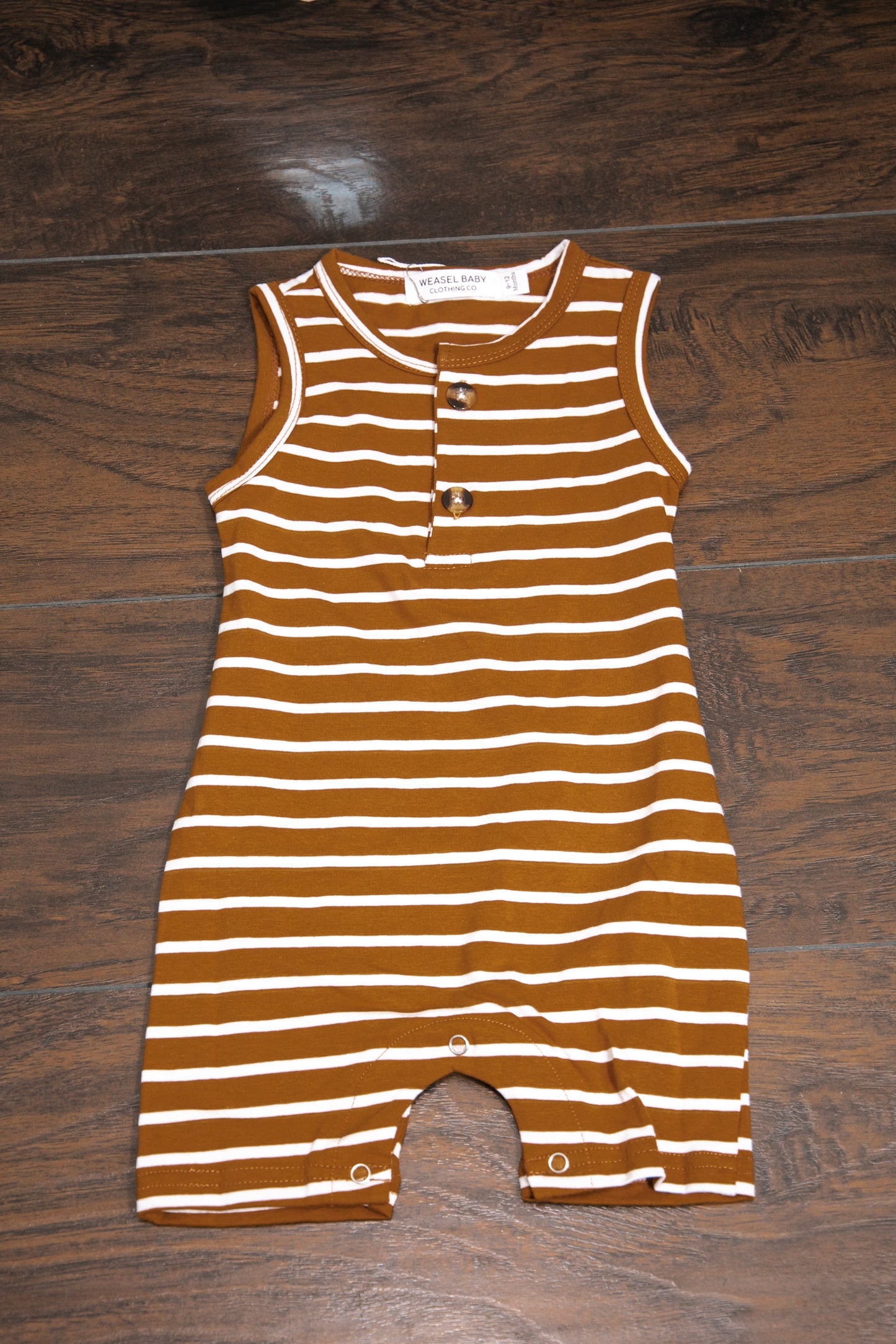 Simple in Stripes | Romper