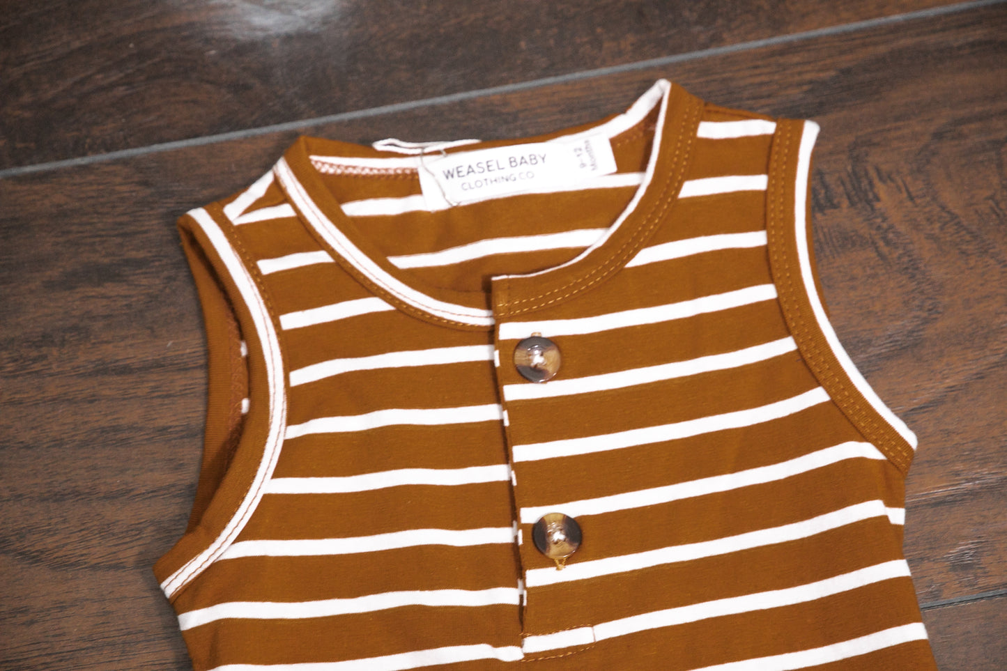 Simple in Stripes | Romper
