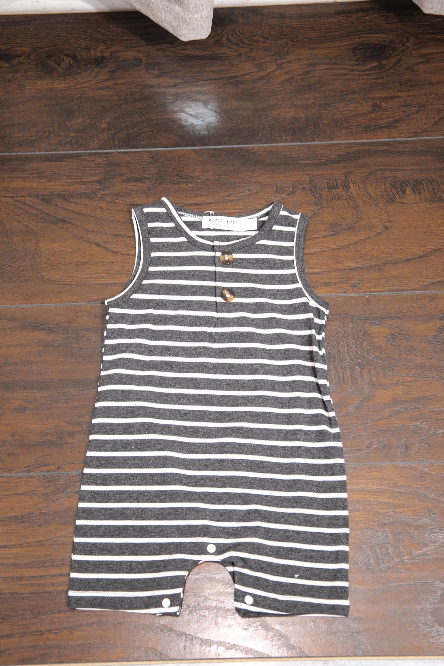 Simple in Stripes | Romper