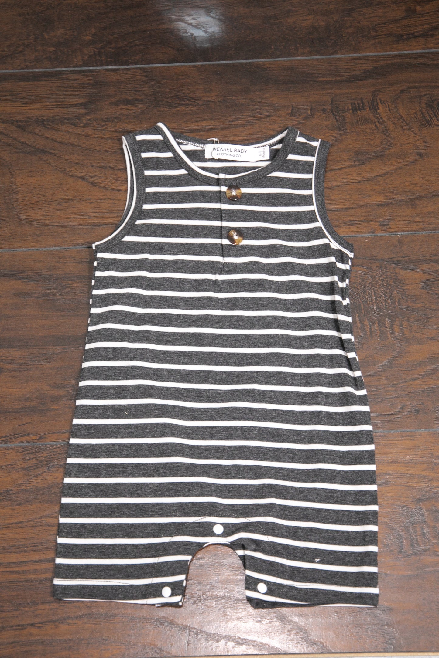 Simple in Stripes | Romper