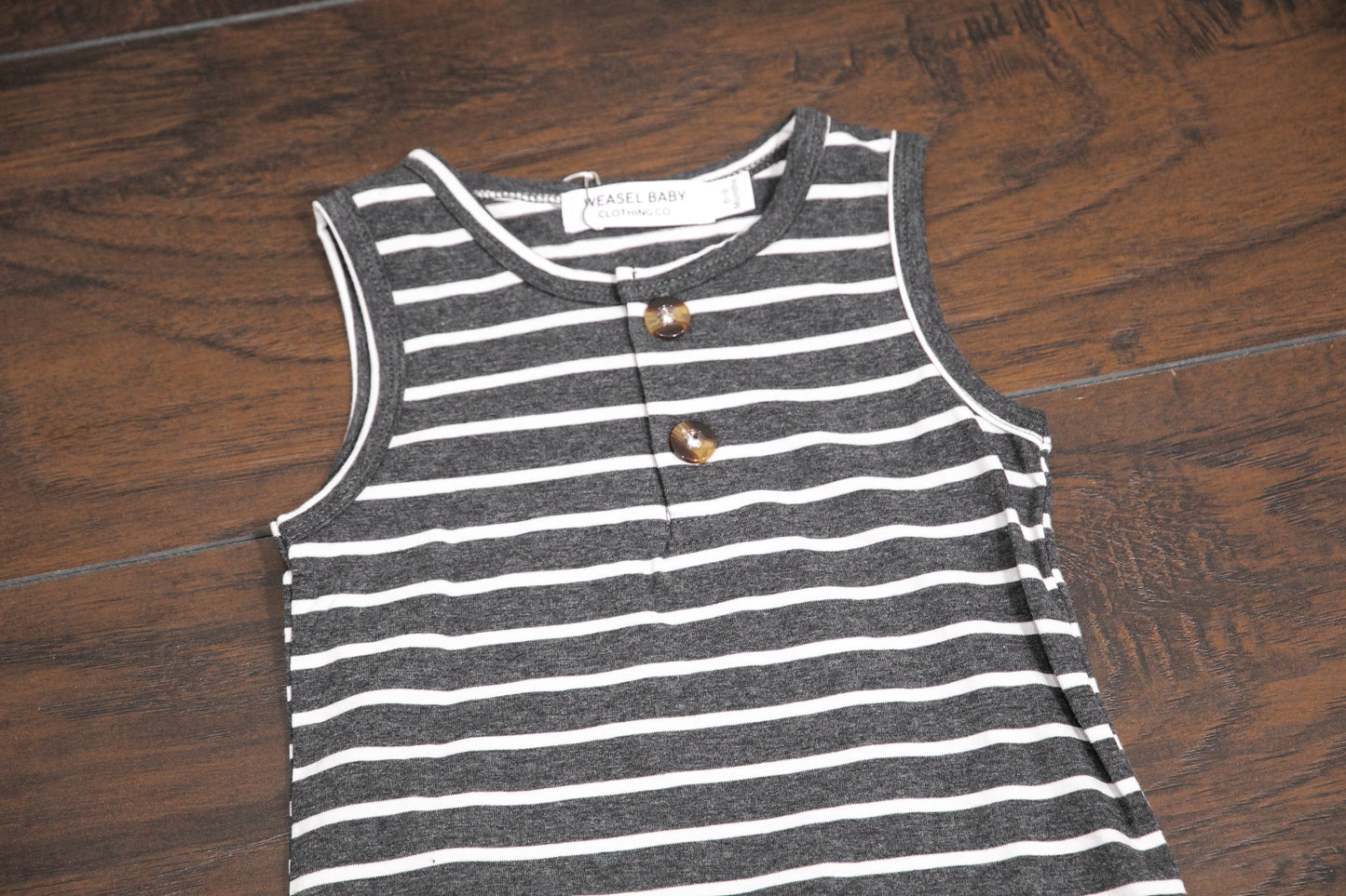 Simple in Stripes | Romper