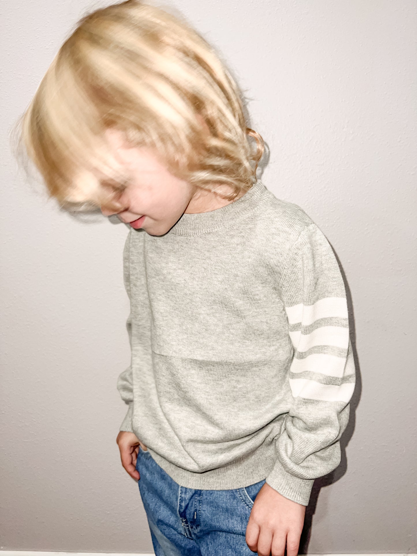 Sleeve Stripes Sweater