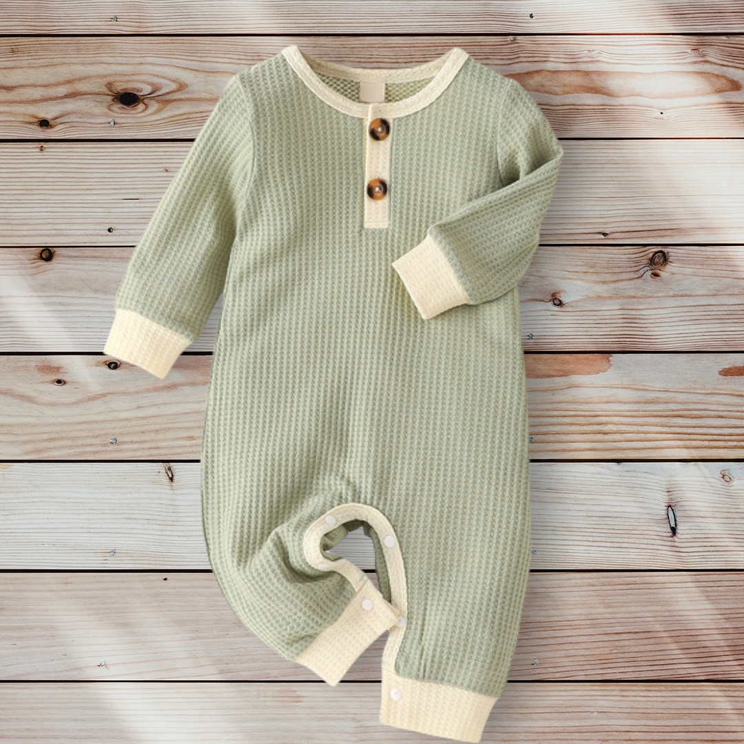 Hygge Romper - Green (Organic)