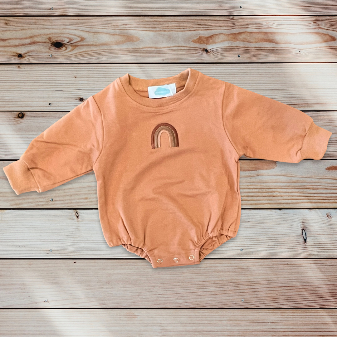 Rainbow Sweatshirt (Brown)