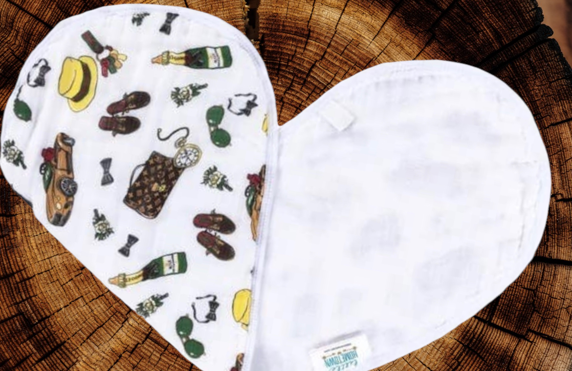 Dapper Napper 2-in-1 Burp Cloth and Bib
