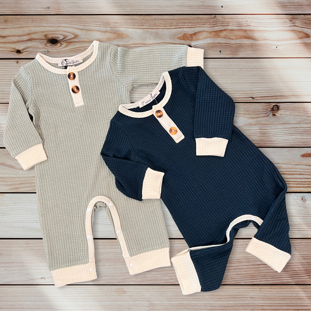 Hygge Romper - Green (Organic)