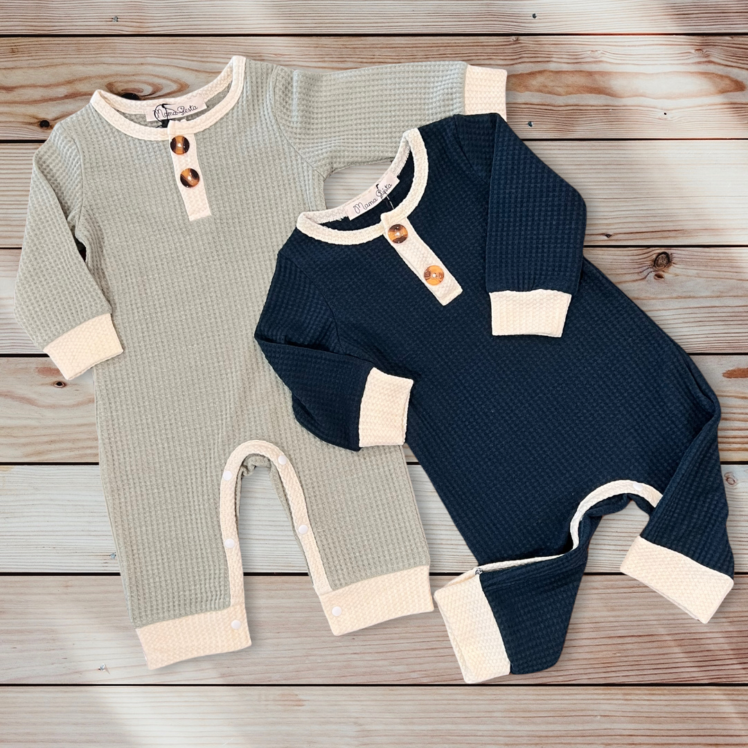 Hygge Romper - Green (Organic)