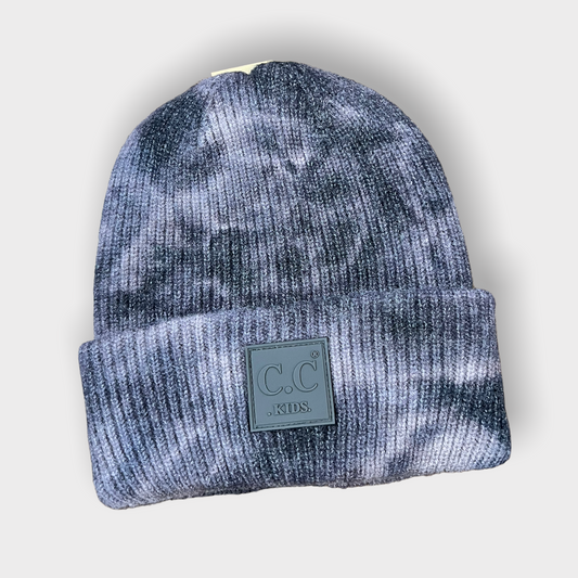 Beanie  | Gray Tie Dye (Toddler)