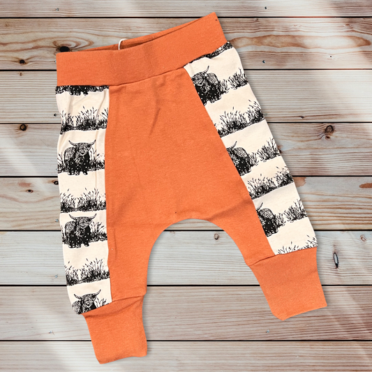 Highland Cow Pants (Organic Cotton)