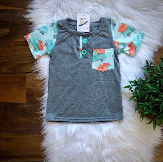 Carrot Truck Pocket Tee