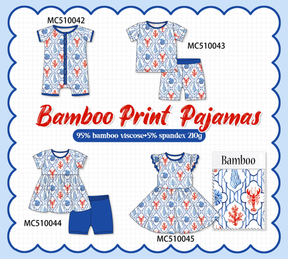 PO69 Blue lobster bamboo collection