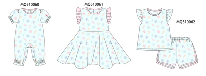 PO70 Blue marine print bamboo collection