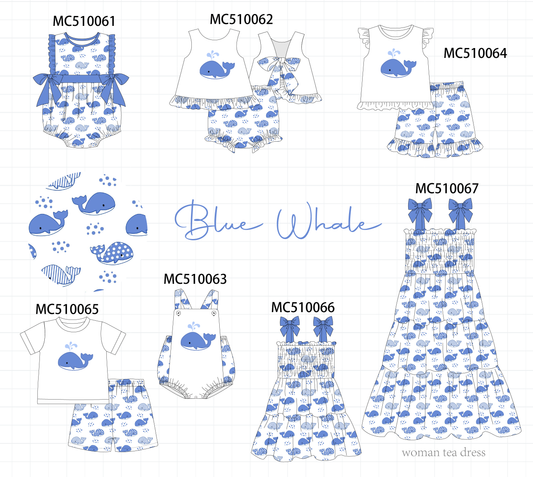 PO69 Blue whale print collection