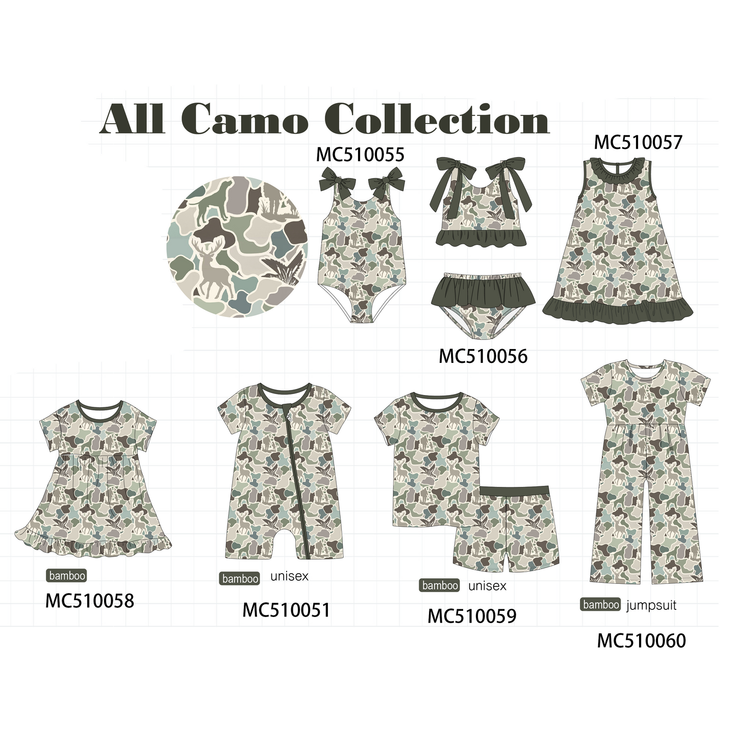 PO69 Camouflage duck print collection 2