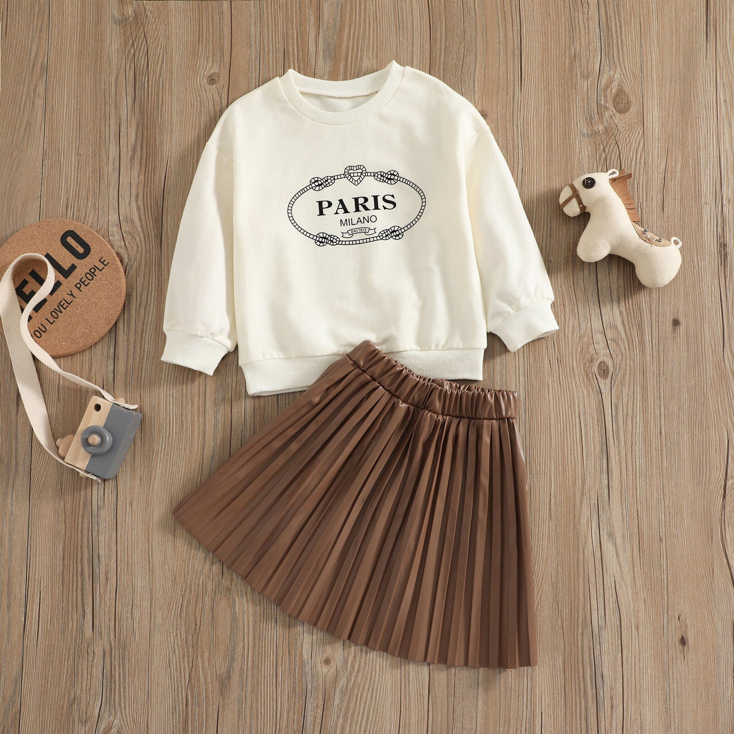 Dreaming of Paris | Sweater & Skirt Set