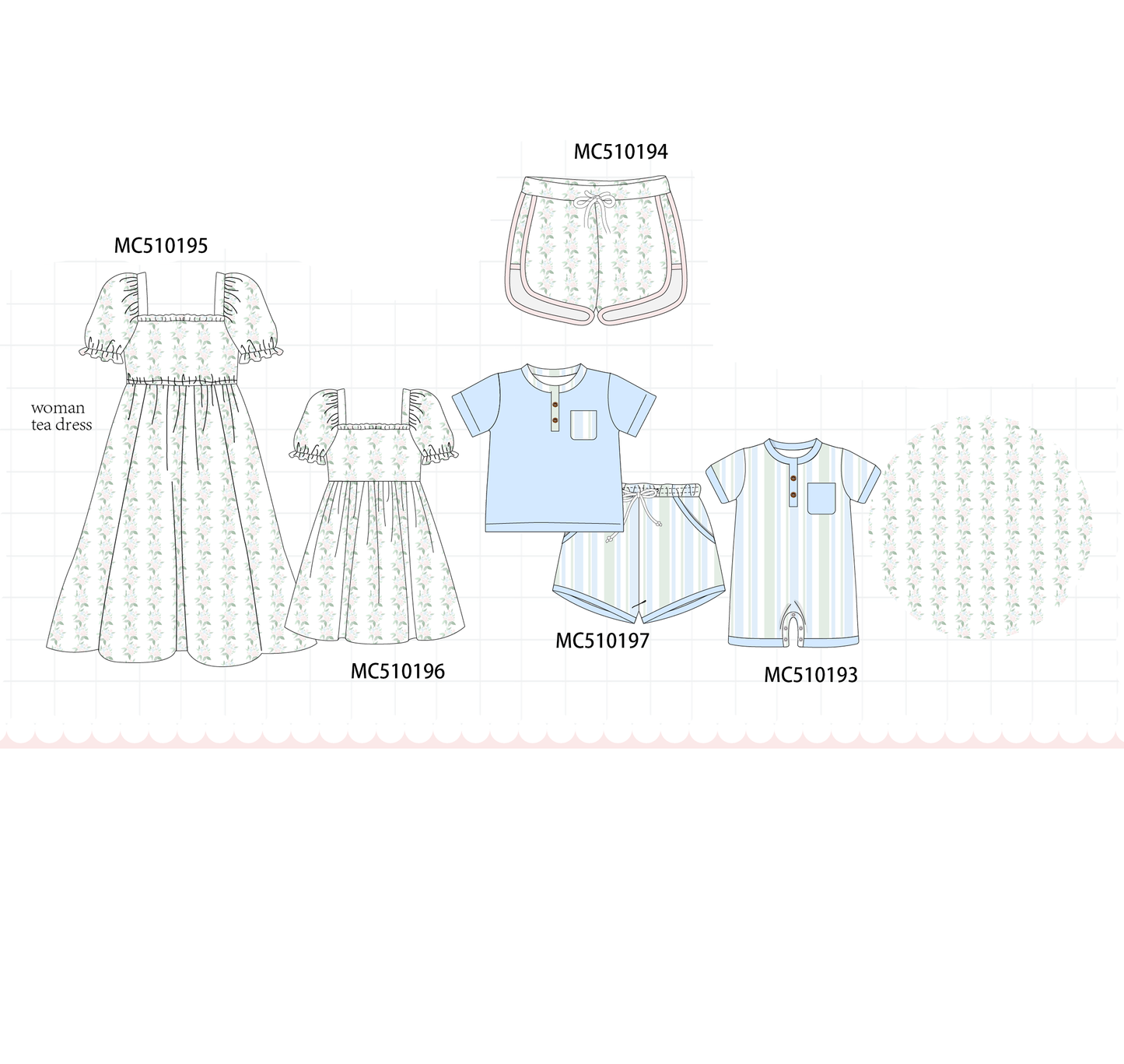 *PreOrder*  Floral print collection