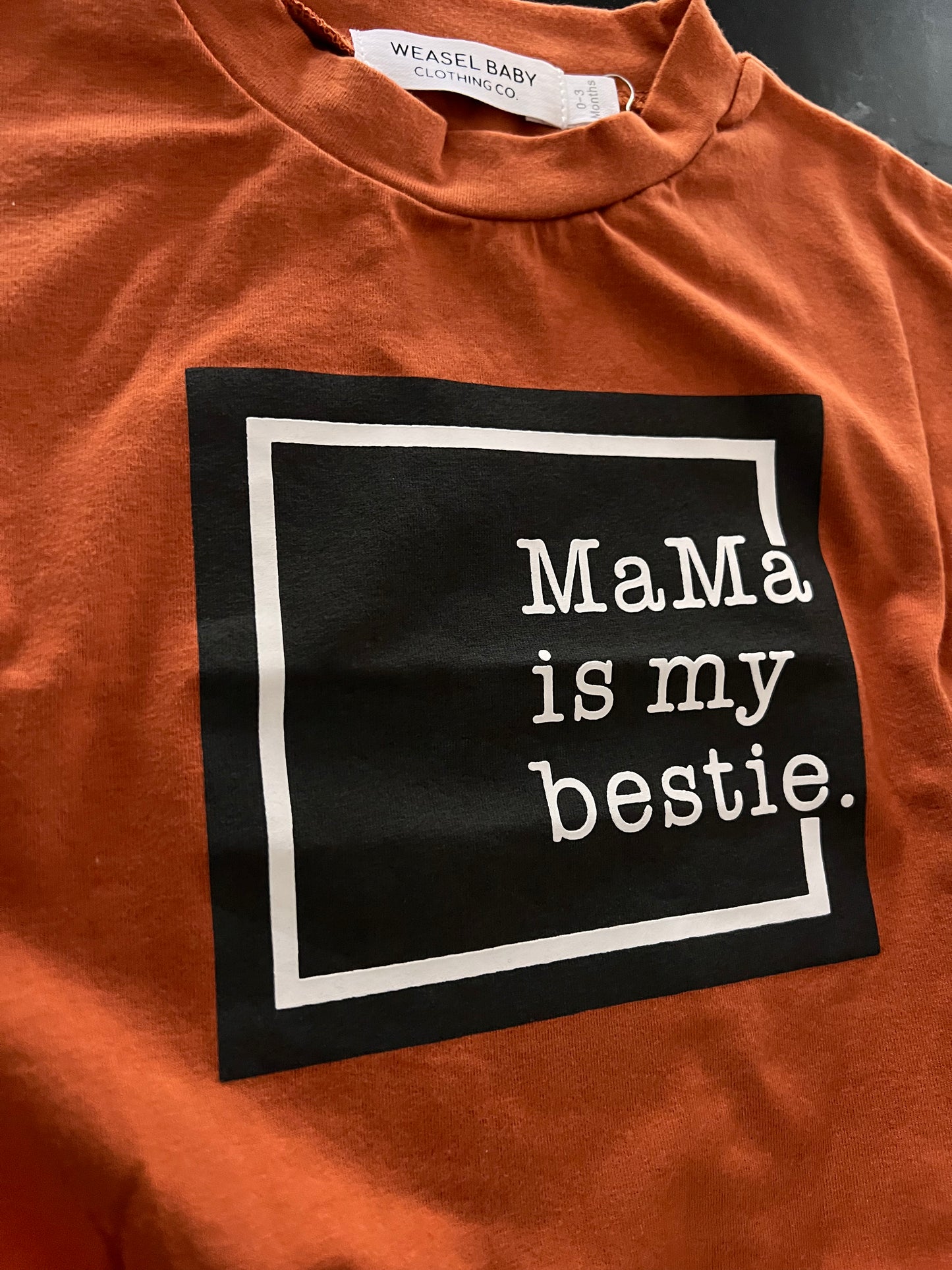 Mama is my Bestie | T-shirt Romper