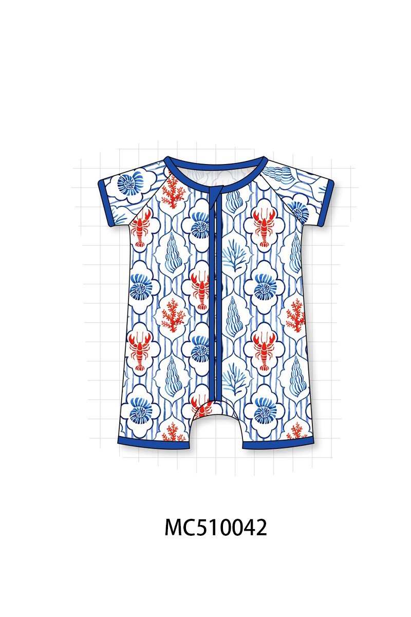 PO69 Blue lobster bamboo collection