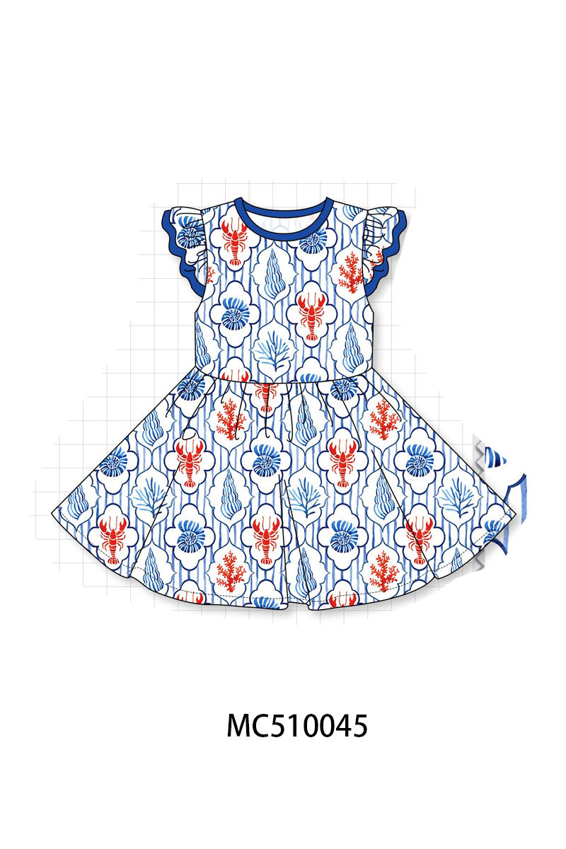 PO69 Blue lobster bamboo collection