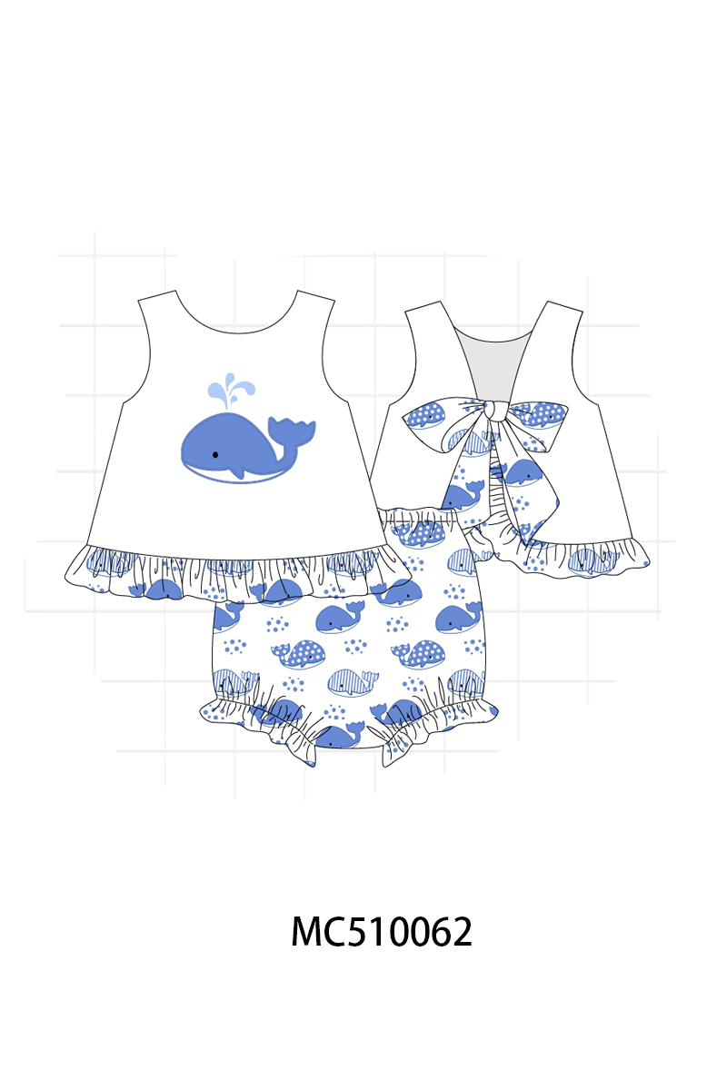 PO69 Blue whale print collection