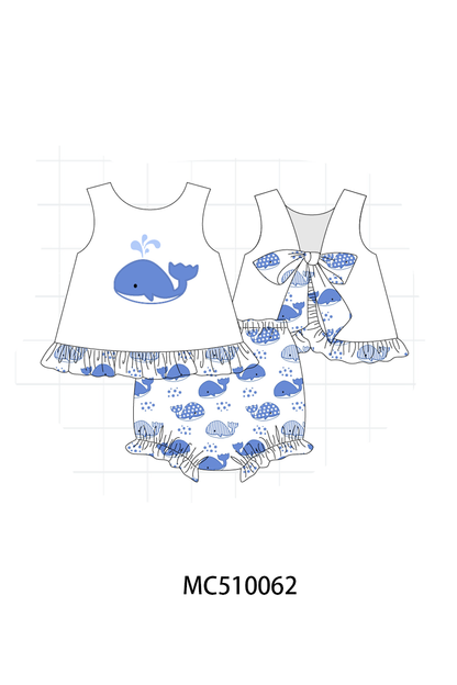 PO69 Blue whale print collection