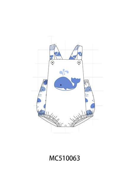 PO69 Blue whale print collection