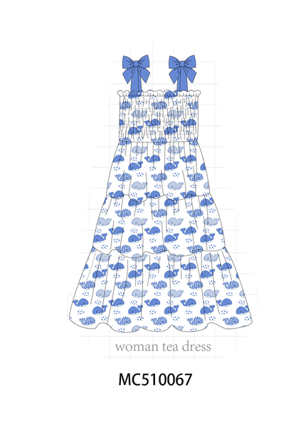 PO69 Blue whale print collection