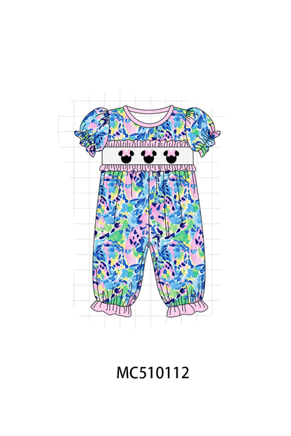 PO69 Pink character smocked collection