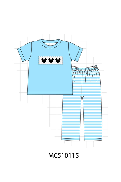 PO69 Pink character smocked collection