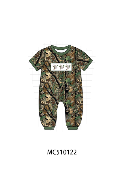 PO69 Camo duck embroidery collection