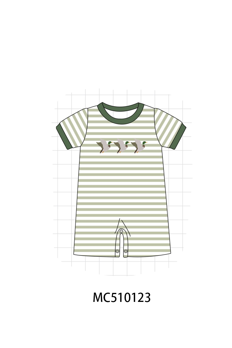 PO69 Camo duck embroidery collection